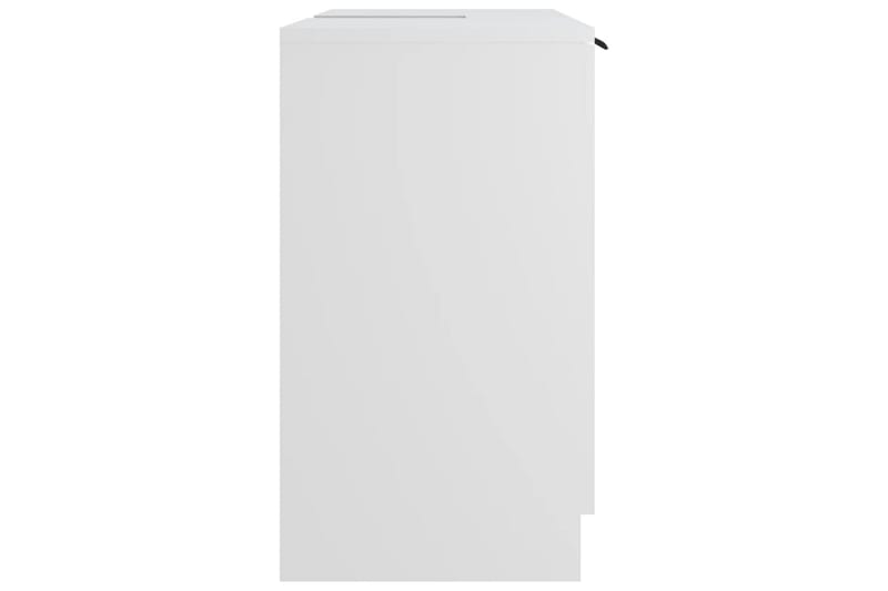 beBasic Baderomsskap hvit 64,5x33,5x59 cm konstruert tre - Hvit - Hus & oppussing - Kjøkken & bad - Baderom - Baderomsmøbler & baderomsinnredning - Baderomsskap