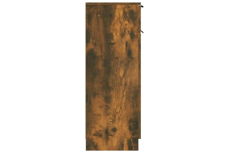 beBasic Baderomsskap røkt eik 32x34x90 cm konstruert tre - Brun - Hus & oppussing - Kjøkken & bad - Baderom - Baderomsmøbler & baderomsinnredning - Baderomsskap