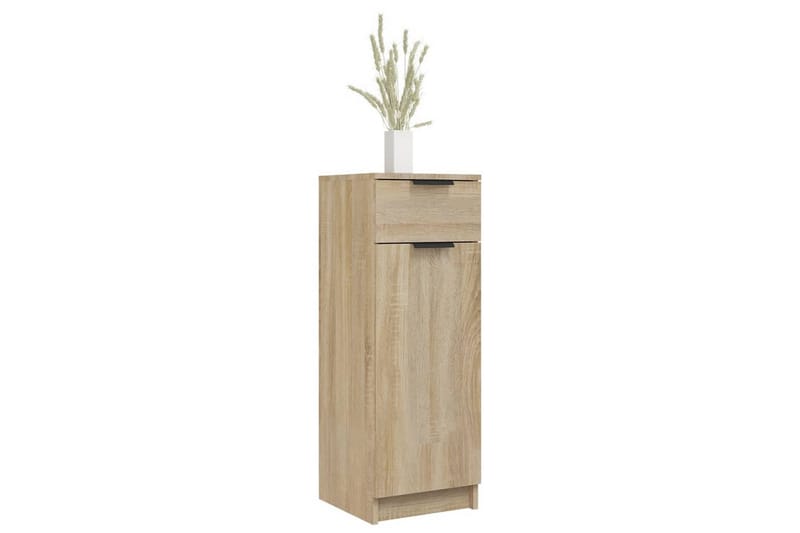 beBasic Baderomsskap sonoma eik 32x34x90 cm konstruert tre - Brun - Hus & oppussing - Kjøkken & bad - Baderom - Baderomsmøbler & baderomsinnredning - Baderomsskap
