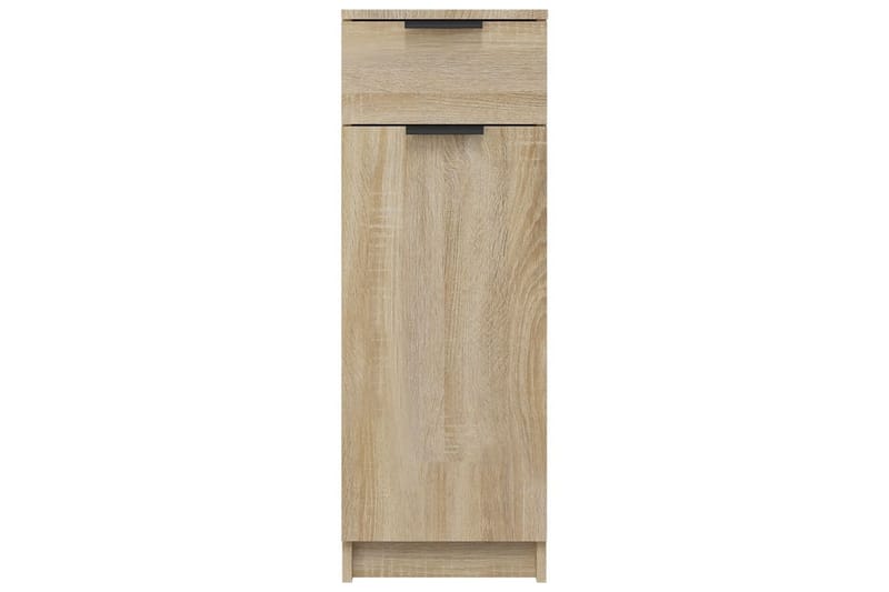 beBasic Baderomsskap sonoma eik 32x34x90 cm konstruert tre - Brun - Hus & oppussing - Kjøkken & bad - Baderom - Baderomsmøbler & baderomsinnredning - Baderomsskap