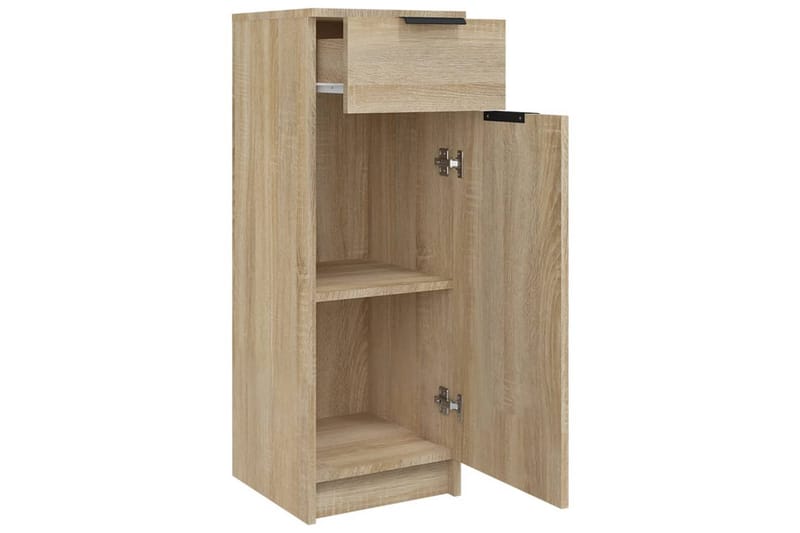 beBasic Baderomsskap sonoma eik 32x34x90 cm konstruert tre - Brun - Hus & oppussing - Kjøkken & bad - Baderom - Baderomsmøbler & baderomsinnredning - Baderomsskap