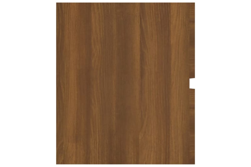 beBasic Servantskap brun eik 100x38,5x45 cm konstruert tre - Brun - Hus & oppussing - Kjøkken & bad - Baderom - Baderomsmøbler & baderomsinnredning - Servantskap & kommode