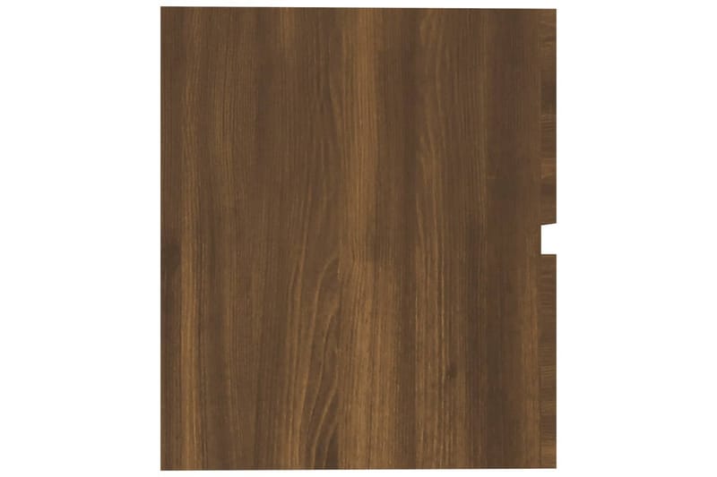 beBasic Servantskap brun eik 60x38,5x45 cm konstruert tre - Brun - Hus & oppussing - Kjøkken & bad - Baderom - Baderomsmøbler & baderomsinnredning - Servantskap & kommode