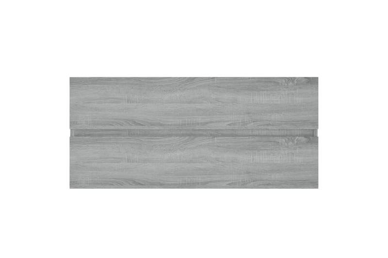 beBasic Servantskap grå sonoma 100x38,5x45 cm konstruert tre - GrÃ¥ - Hus & oppussing - Kjøkken & bad - Baderom - Baderomsmøbler & baderomsinnredning - Servantskap & kommode