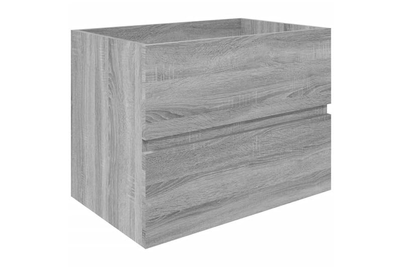 beBasic Servantskap grå sonoma 60x38,5x45 cm konstruert tre - GrÃ¥ - Hus & oppussing - Kjøkken & bad - Baderom - Baderomsmøbler & baderomsinnredning - Servantskap & kommode