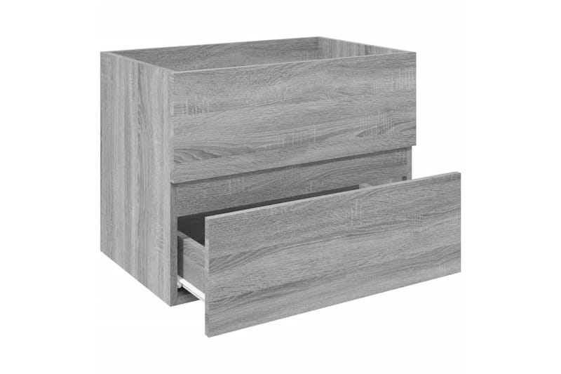 beBasic Servantskap grå sonoma 60x38,5x45 cm konstruert tre - GrÃ¥ - Hus & oppussing - Kjøkken & bad - Baderom - Baderomsmøbler & baderomsinnredning - Servantskap & kommode