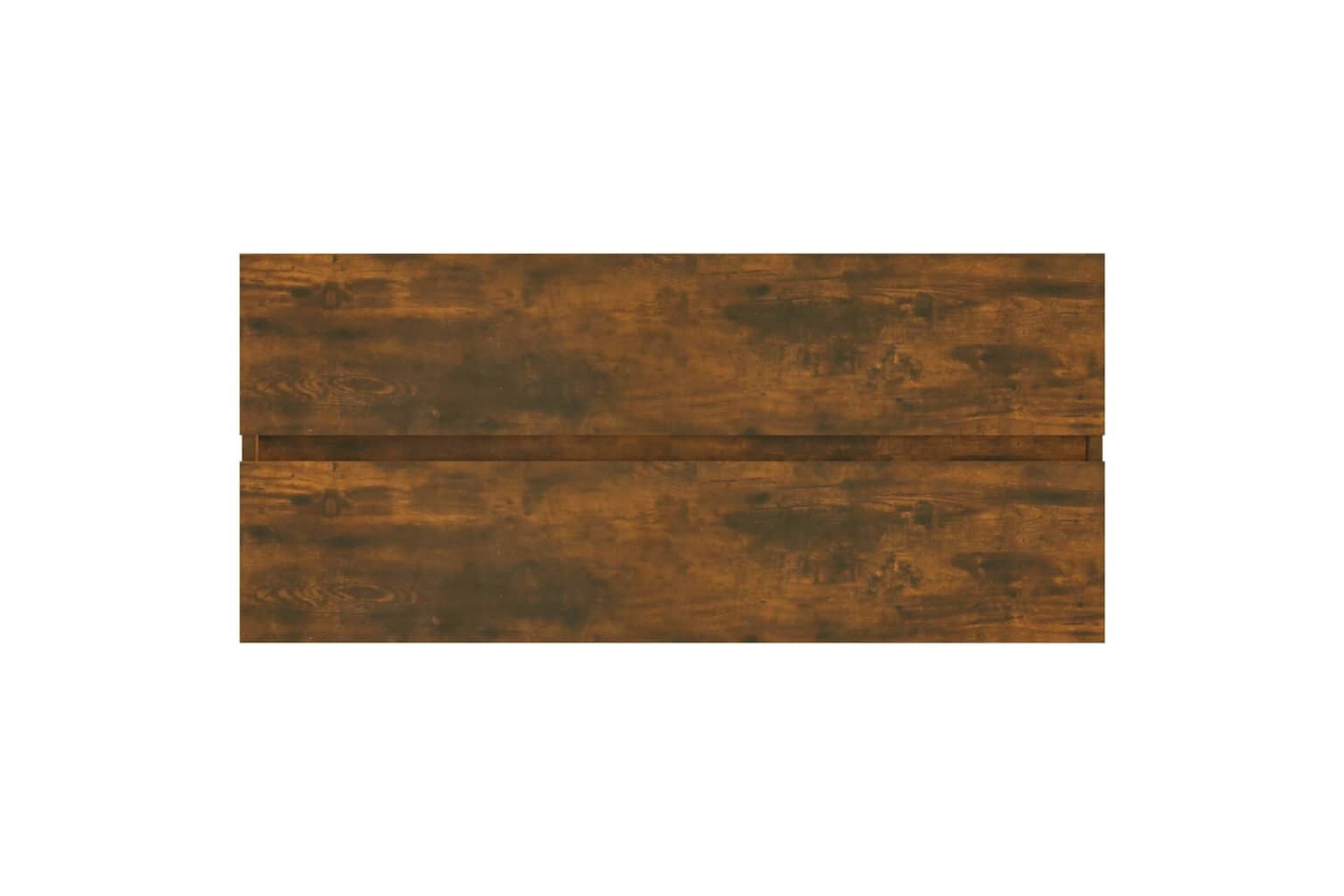 beBasic Servantskap røkt eik 100x38,5x45 cm konstruert tre - Brun - Hus & oppussing - Kjøkken & bad - Baderom - Baderomsmøbler & baderomsinnredning - Servantskap & kommode