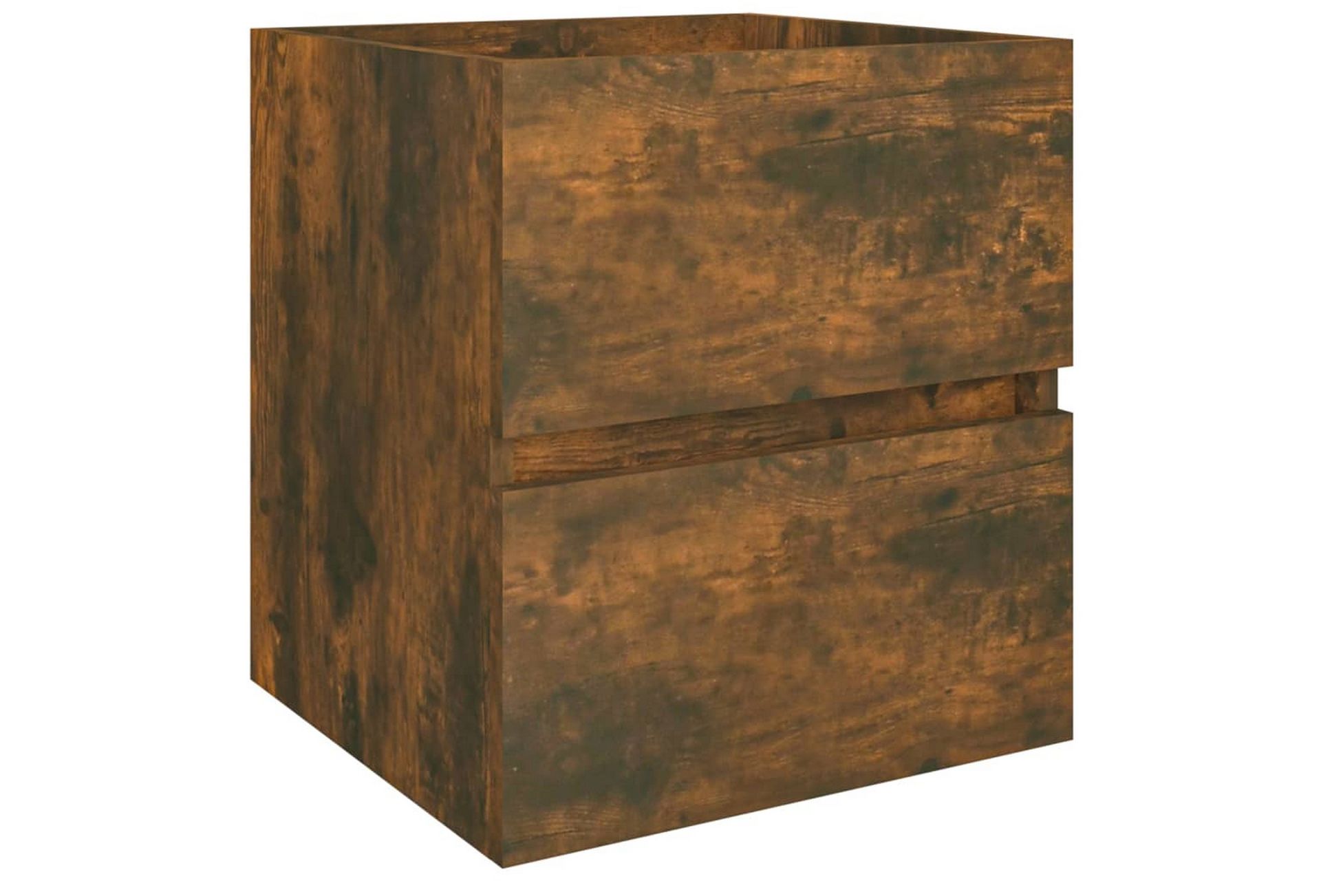 beBasic Servantskap røkt eik 41x38,5x45 cm konstruert tre - Brun - Hus & oppussing - Kjøkken & bad - Baderom - Baderomsmøbler & baderomsinnredning - Servantskap & kommode