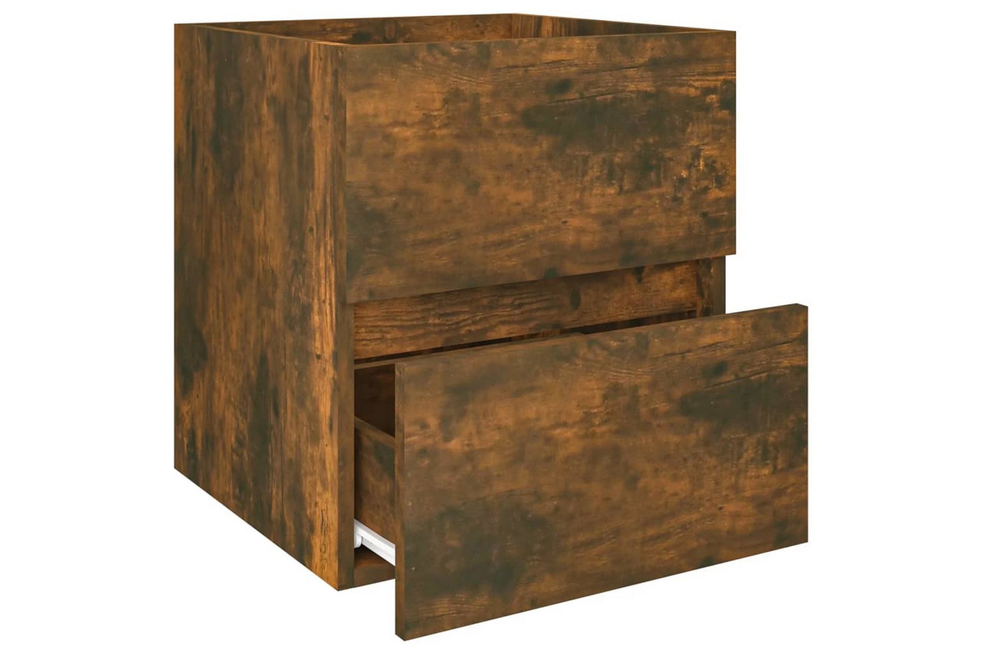 beBasic Servantskap røkt eik 41x38,5x45 cm konstruert tre - Brun - Hus & oppussing - Kjøkken & bad - Baderom - Baderomsmøbler & baderomsinnredning - Servantskap & kommode