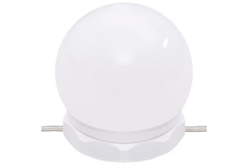 beBasic Sminkebord med LED sonoma eik 60x40x140 cm - Brun - Hus & oppussing - Kjøkken & bad - Baderom - Baderomsmøbler & baderomsinnredning - Speilskap