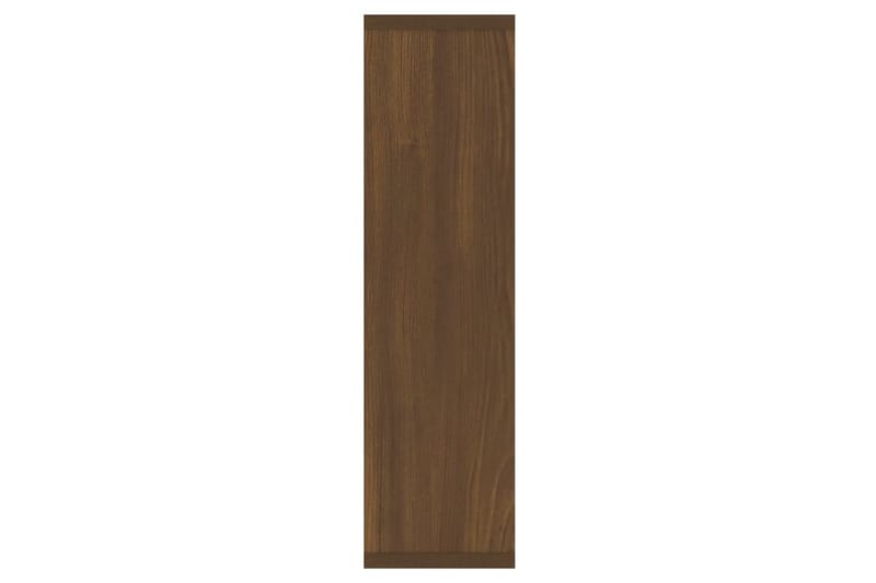 beBasic Speilskap med LED brun eik 76x15x55 cm - Brun - Hus & oppussing - Kjøkken & bad - Baderom - Baderomsmøbler & baderomsinnredning - Speilskap