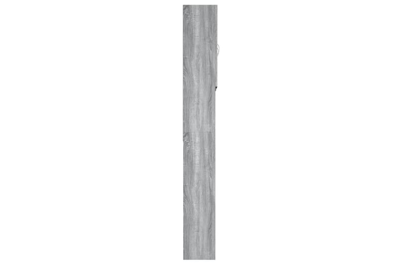 beBasic Vaskemaskinskap grå sonoma 64x25,5x190 cm - Baderomsskap
