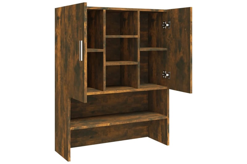 beBasic Vaskemaskinskap røkt eik 70,5x25,5x90 cm - Hus & oppussing - Kjøkken & bad - Baderom - Baderomsmøbler & baderomsinnredning - Baderomsskap