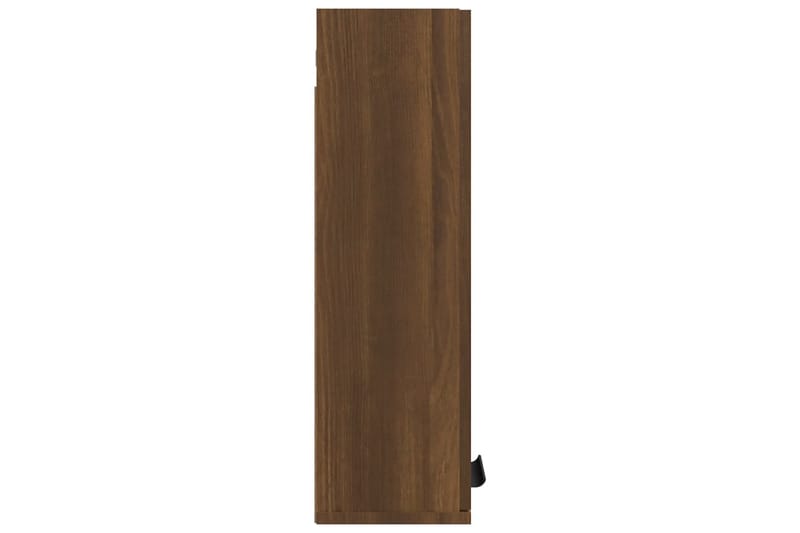 beBasic Vegghengt baderomsskap brun eik 32x20x67 cm - Brun - Hus & oppussing - Kjøkken & bad - Baderom - Baderomsmøbler & baderomsinnredning - Baderomsskap
