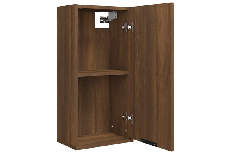 beBasic Vegghengt baderomsskap brun eik 32x20x67 cm - Brun - Hus & oppussing - Kjøkken & bad - Baderom - Baderomsmøbler & baderomsinnredning - Baderomsskap