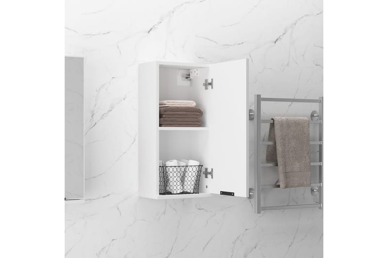 beBasic Vegghengt baderomsskap hvit 32x20x67 cm - Hvit - Hus & oppussing - Kjøkken & bad - Baderom - Baderomsmøbler & baderomsinnredning - Baderomsskap