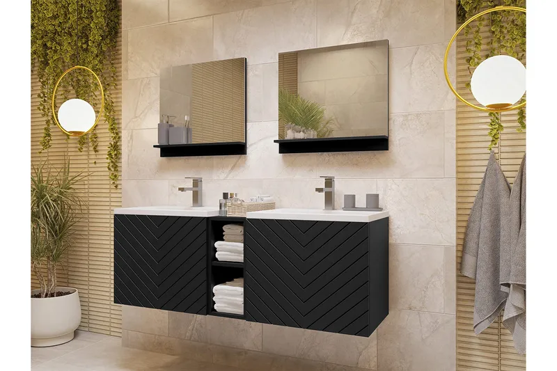 Bubup Møbelsett til Bad - Hus & oppussing - Kjøkken & bad - Baderom - Baderomsmøbler & baderomsinnredning - Komplette møbelpakker