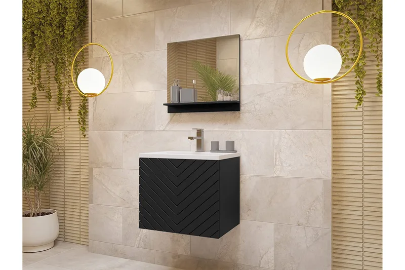 Bubup Møbelsett til Bad - Hus & oppussing - Kjøkken & bad - Baderom - Baderomsmøbler & baderomsinnredning - Komplette møbelpakker