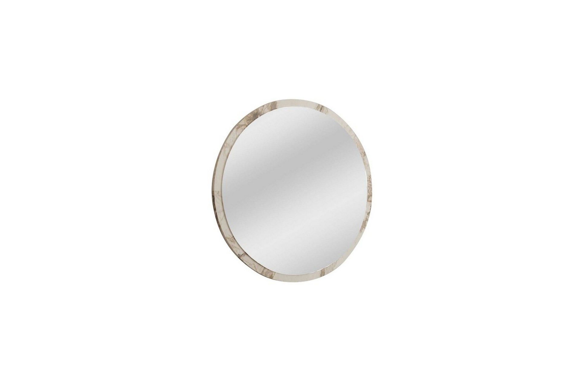 Buhem Baderomsspeil 60 cm Rund - Marmor