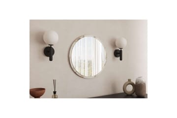 Buhem Baderomsspeil 60 cm Rund - Marmor - Hus & oppussing - Kjøkken & bad - Baderom - Baderomsmøbler & baderomsinnredning - Baderomsspeil