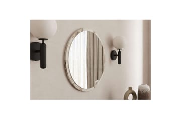 Buhem Baderomsspeil 60 cm Rund - Marmor - Hus & oppussing - Kjøkken & bad - Baderom - Baderomsmøbler & baderomsinnredning - Baderomsspeil