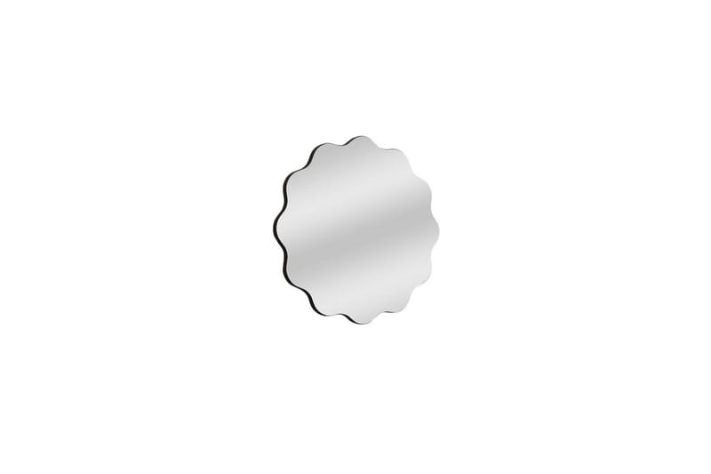 Buhem Baderomsspeil 60 cm Rund, Sort