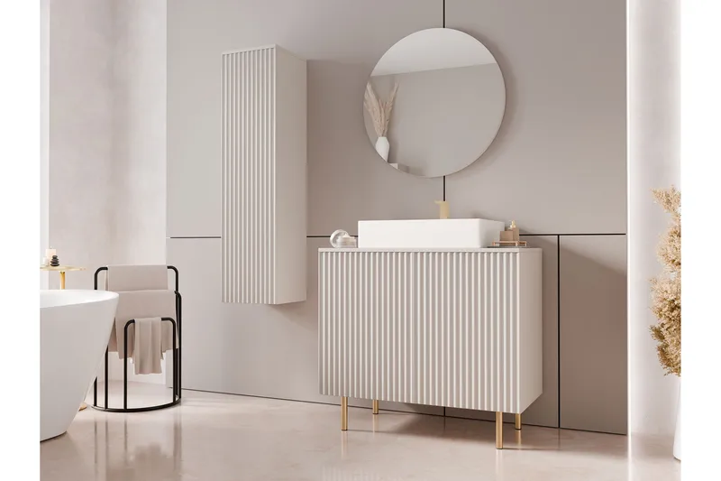 Casa Komplett Møbelpakke - Beige - Hus & oppussing - Kjøkken & bad - Baderom - Baderomsmøbler & baderomsinnredning - Komplette møbelpakker