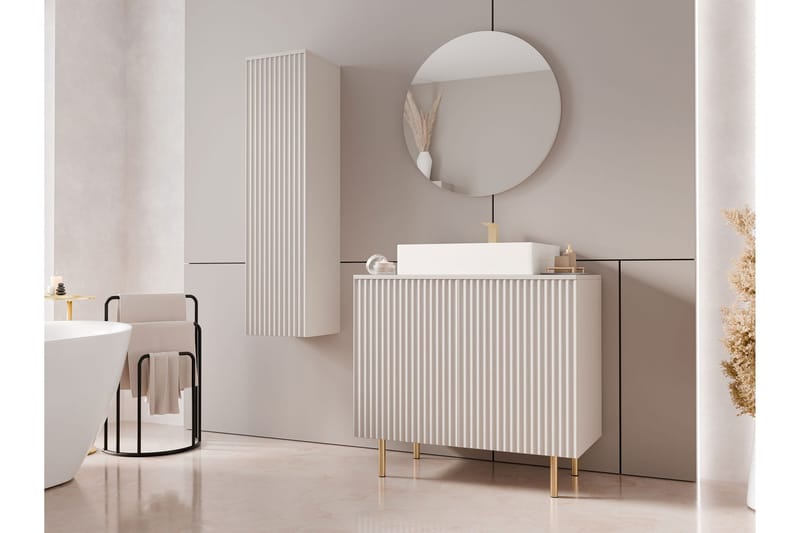 Casa Komplett Møbelpakke - Beige - Hus & oppussing - Kjøkken & bad - Baderom - Baderomsmøbler & baderomsinnredning - Komplette møbelpakker