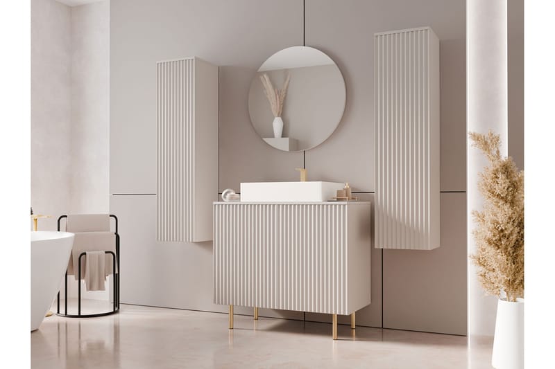 Casa Komplett Møbelpakke - Beige - Hus & oppussing - Kjøkken & bad - Baderom - Baderomsmøbler & baderomsinnredning - Komplette møbelpakker