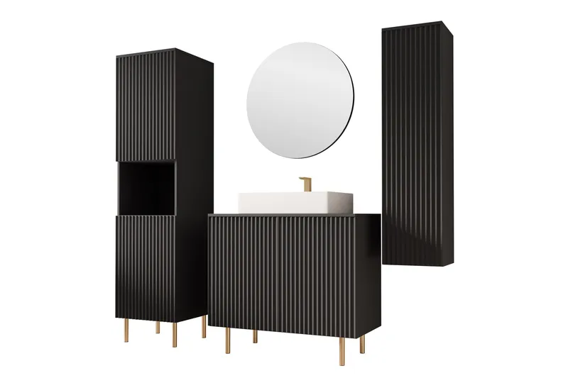 Casa Komplett Møbelpakke, Svart