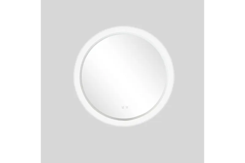 Clas Rundt Baderomsspeil med LED-belysning 100 cm - Anti-Fog og Touch-Kontroll - Hus & oppussing - Kjøkken & bad - Baderom - Baderomsmøbler & baderomsinnredning - Baderomsspeil