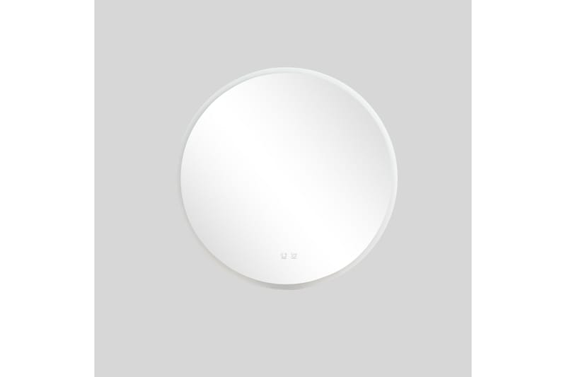 Clas Rundt Baderomsspeil med LED-belysning 100 cm - Anti-Fog og Touch-Kontroll - Hus & oppussing - Kjøkken & bad - Baderom - Baderomsmøbler & baderomsinnredning - Baderomsspeil