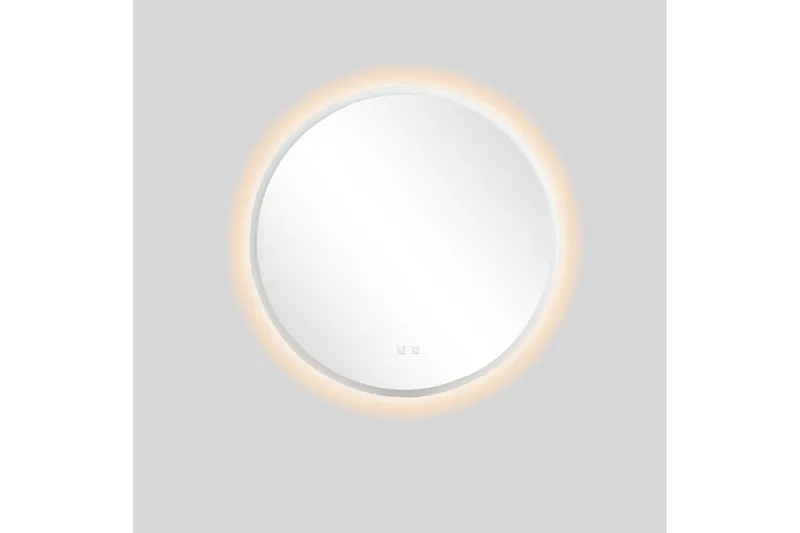 Clas Rundt Baderomsspeil med LED-belysning 100 cm - Anti-Fog og Touch-Kontroll - Hus & oppussing - Kjøkken & bad - Baderom - Baderomsmøbler & baderomsinnredning - Baderomsspeil