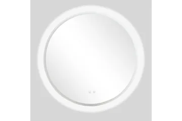 Clas Rundt Baderomsspeil med LED-belysning 120 cm - Anti-Fog og Touch-Kontroll - Hus & oppussing - Kjøkken & bad - Baderom - Baderomsmøbler & baderomsinnredning - Baderomsspeil