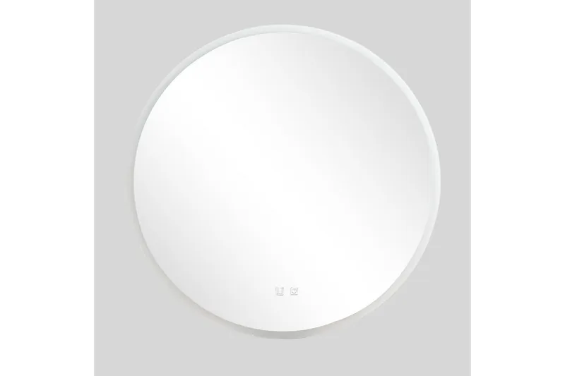 Clas Rundt Baderomsspeil med LED-belysning 120 cm - Anti-Fog og Touch-Kontroll - Hus & oppussing - Kjøkken & bad - Baderom - Baderomsmøbler & baderomsinnredning - Baderomsspeil