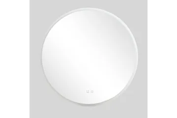 Clas Rundt Baderomsspeil med LED-belysning 120 cm - Anti-Fog og Touch-Kontroll - Hus & oppussing - Kjøkken & bad - Baderom - Baderomsmøbler & baderomsinnredning - Baderomsspeil