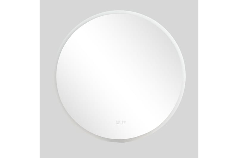 Clas Rundt Baderomsspeil med LED-belysning 120 cm - Anti-Fog og Touch-Kontroll - Hus & oppussing - Kjøkken & bad - Baderom - Baderomsmøbler & baderomsinnredning - Baderomsspeil