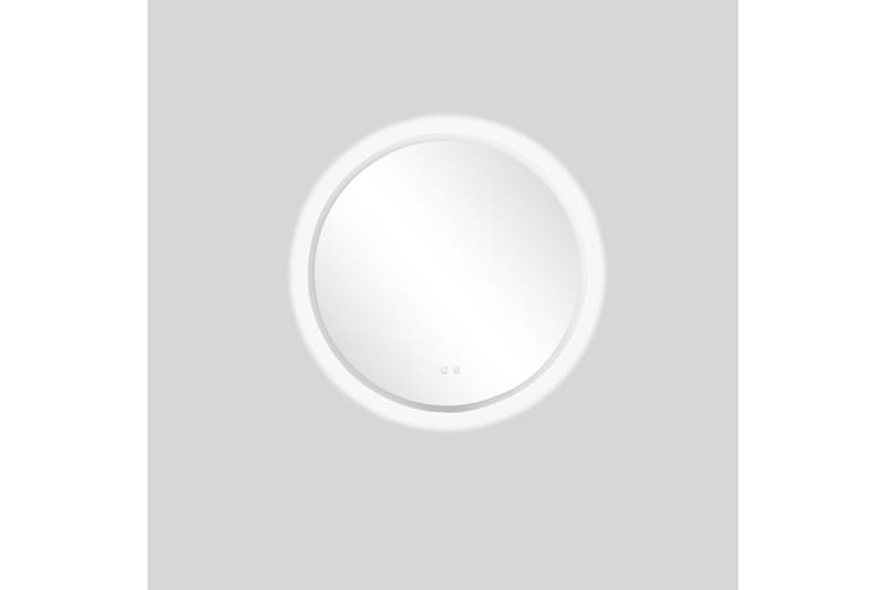 Clas Rundt Baderomsspeil med LED-belysning 80 cm - Anti-Fog og Touch-Kontroll - Hus & oppussing - Kjøkken & bad - Baderom - Baderomsmøbler & baderomsinnredning - Baderomsspeil