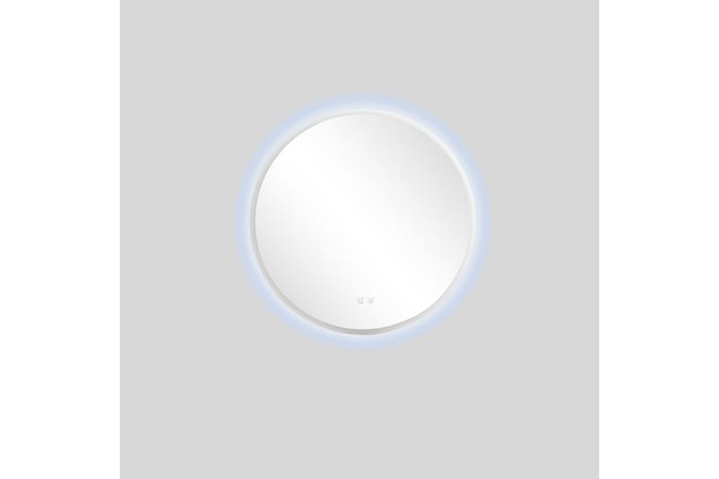 Clas Rundt Baderomsspeil med LED-belysning 80 cm - Anti-Fog og Touch-Kontroll - Hus & oppussing - Kjøkken & bad - Baderom - Baderomsmøbler & baderomsinnredning - Baderomsspeil