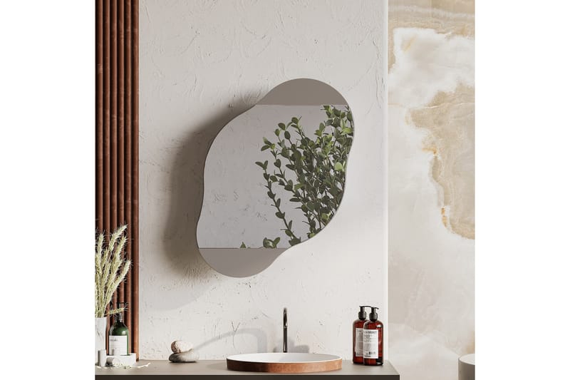 Dartmoor Baderomsspeil 60 cm Rektangulært - Brun - Hus & oppussing - Kjøkken & bad - Baderom - Baderomsmøbler & baderomsinnredning - Baderomsspeil