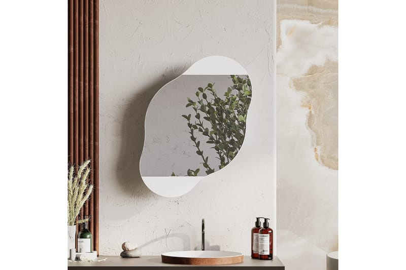 Dartmoor Baderomsspeil 60 cm Rektangulært - Hvit - Hus & oppussing - Kjøkken & bad - Baderom - Baderomsmøbler & baderomsinnredning - Baderomsspeil