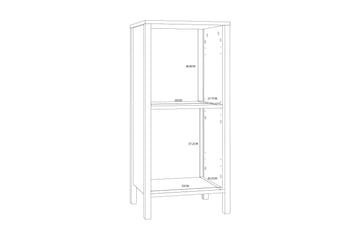 Elsassona Baderomsskap 40x35 cm - Hvit - Hus & oppussing - Kjøkken & bad - Baderom - Baderomsmøbler & baderomsinnredning - Baderomsskap