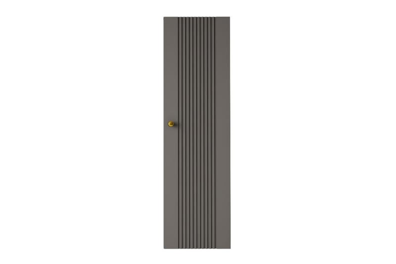 Glenndale Vegghengt Skap 35x35 cm - Grå - Baderomsskap - Veggskap & høyskap
