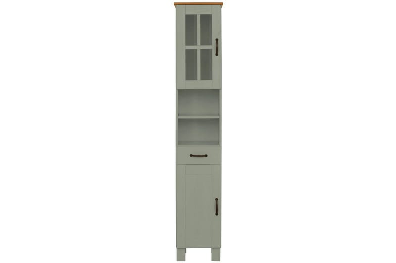 Høyskap til bad Loft24 Alby Høyskap til bad 180x33x30 cm Grön - Hus & oppussing - Kjøkken & bad - Baderom - Baderomsmøbler & baderomsinnredning - Baderomsskap