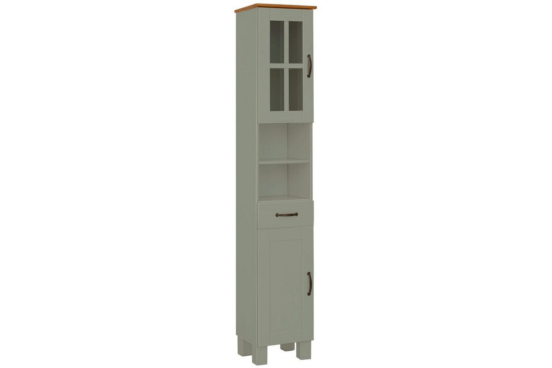 Høyskap til bad Loft24 Alby Høyskap til bad 180x33x30 cm Grön -