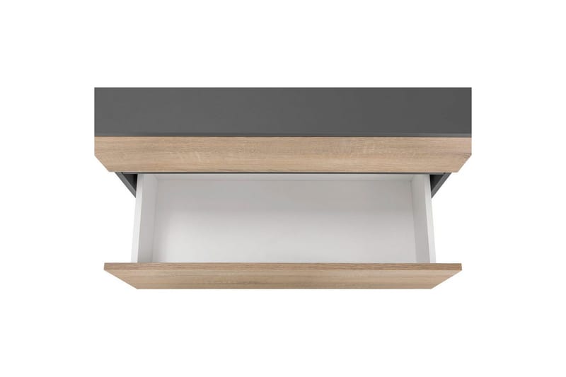 Högskåp till badrum Loft24 Tvättställsskåp Wisla Graphite Grey, Dark Colored Wood - Hus & oppussing - Kjøkken & bad - Baderom - Baderomsmøbler & baderomsinnredning - Baderomsskap