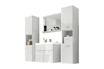 Baderomsmøbler Delorimier XL 35 cm - Hvit - Hus & oppussing - Kjøkken & bad - Baderom - Baderomsmøbler & baderomsinnredning - Komplette møbelpakker