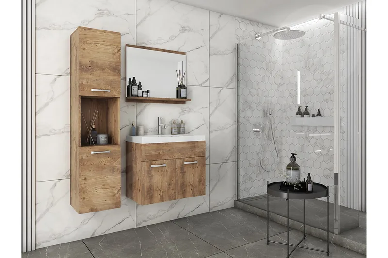 Delorimier Baderomsmøbel - Hus & oppussing - Kjøkken & bad - Baderom - Baderomsmøbler & baderomsinnredning - Komplette møbelpakker