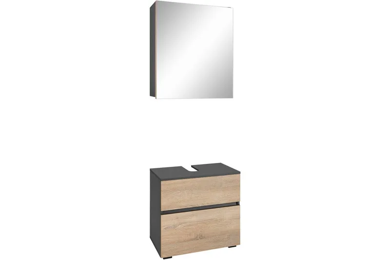 Komplette møbelpakker Loft24 Wisla komplett møbelpakke Grå 15x60 cm, undefined