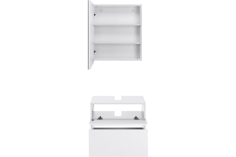 Komplette møbelpakker Loft24 Wisla komplett møbelpakke Hvit 15x60 cm - Hus & oppussing - Kjøkken & bad - Baderom - Baderomsmøbler & baderomsinnredning - Komplette møbelpakker